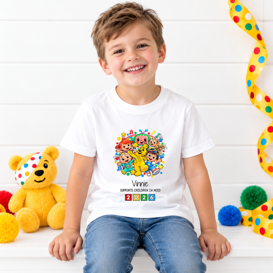 COCOMELON CHILDREN IN NEED T-SHIRT