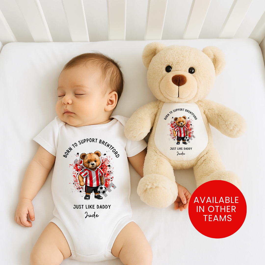 BABY BRENTFORD FOOTBALL SET