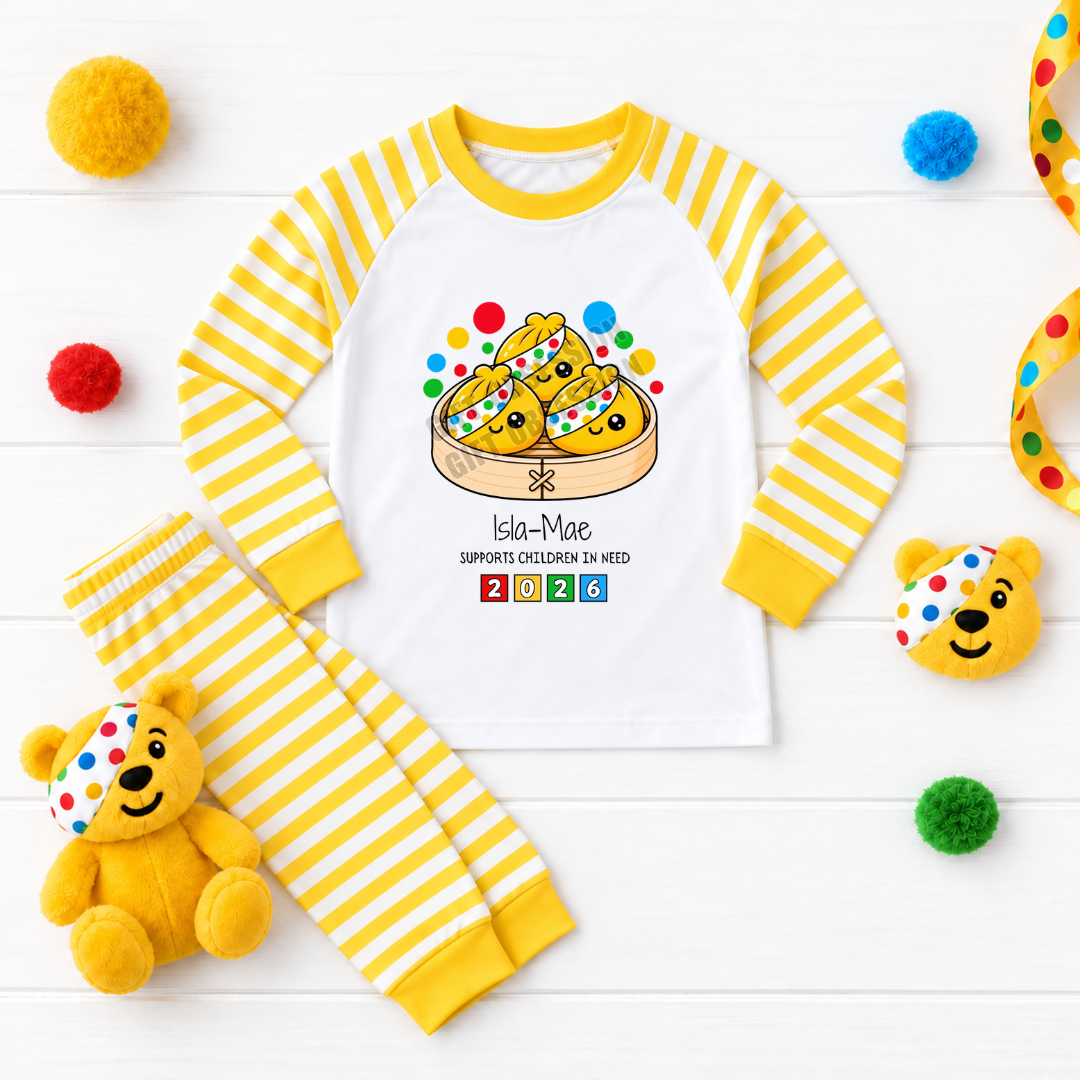 DUMPLINGS CHILDREN IN NEED PYJAMAS