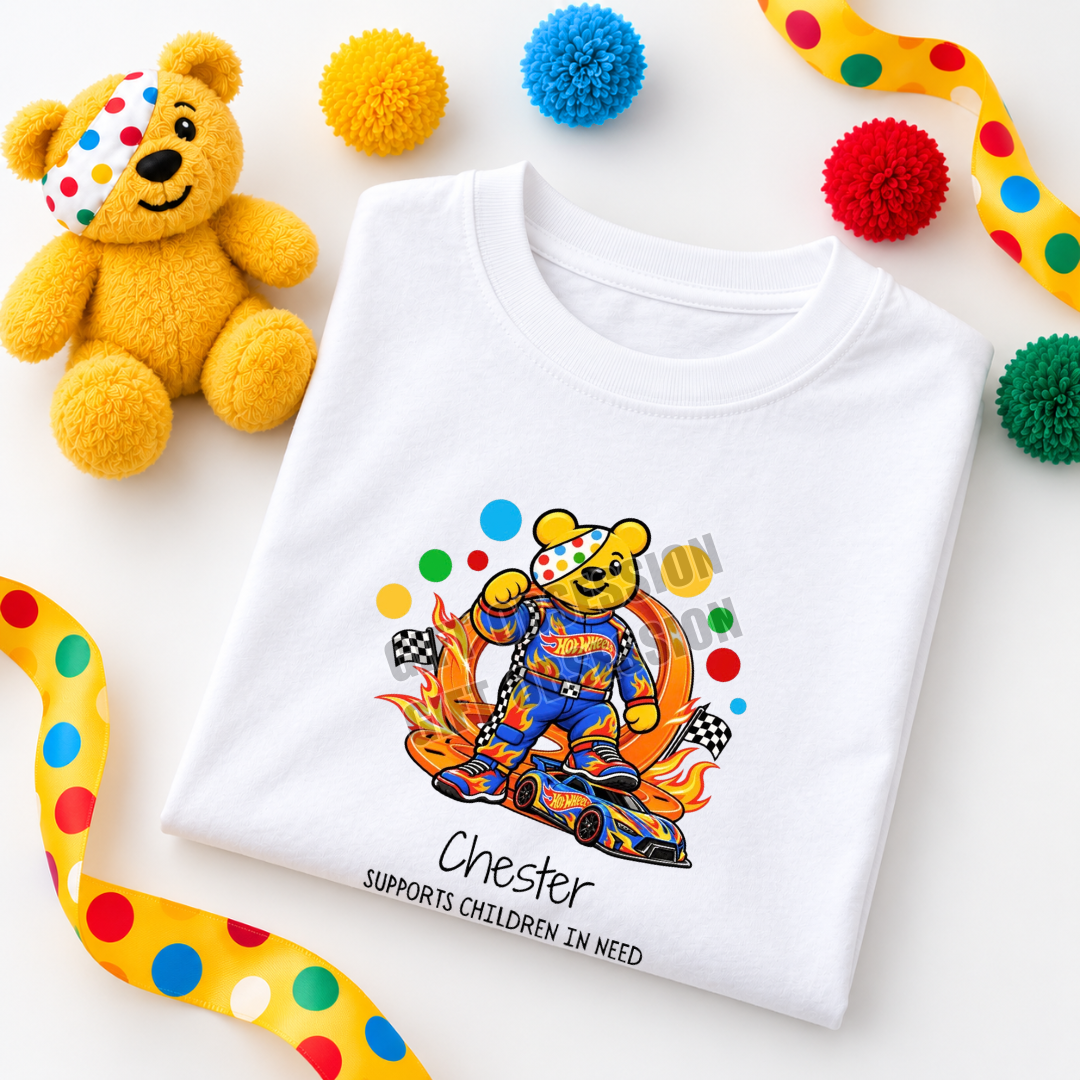 HOT WHEELS CHILDREN IN NEED T-SHIRT