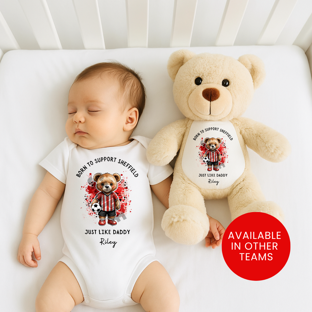 BABY SHEFFIELD FOOTBALL SET