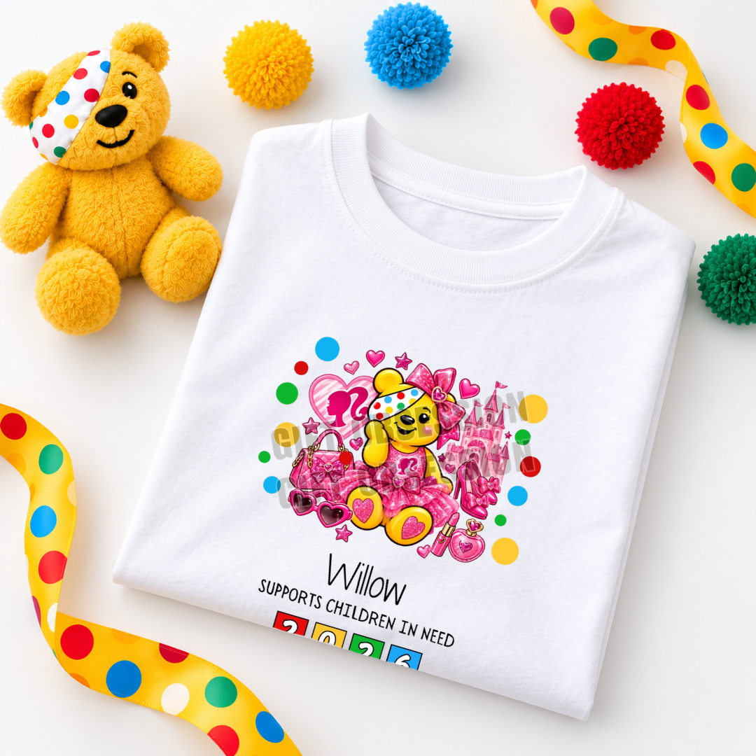 BARBIE CHILDREN IN NEED T-SHIRT