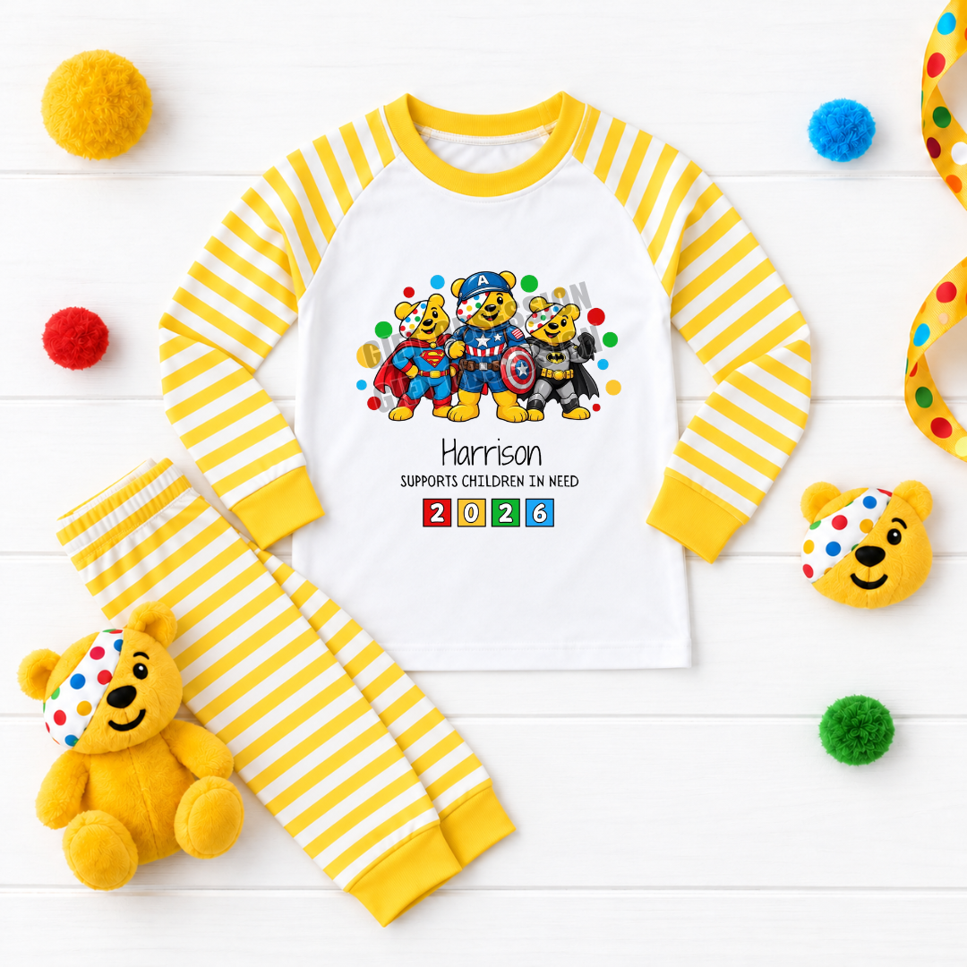 MARVEL CHILDREN IN NEED PYJAMAS