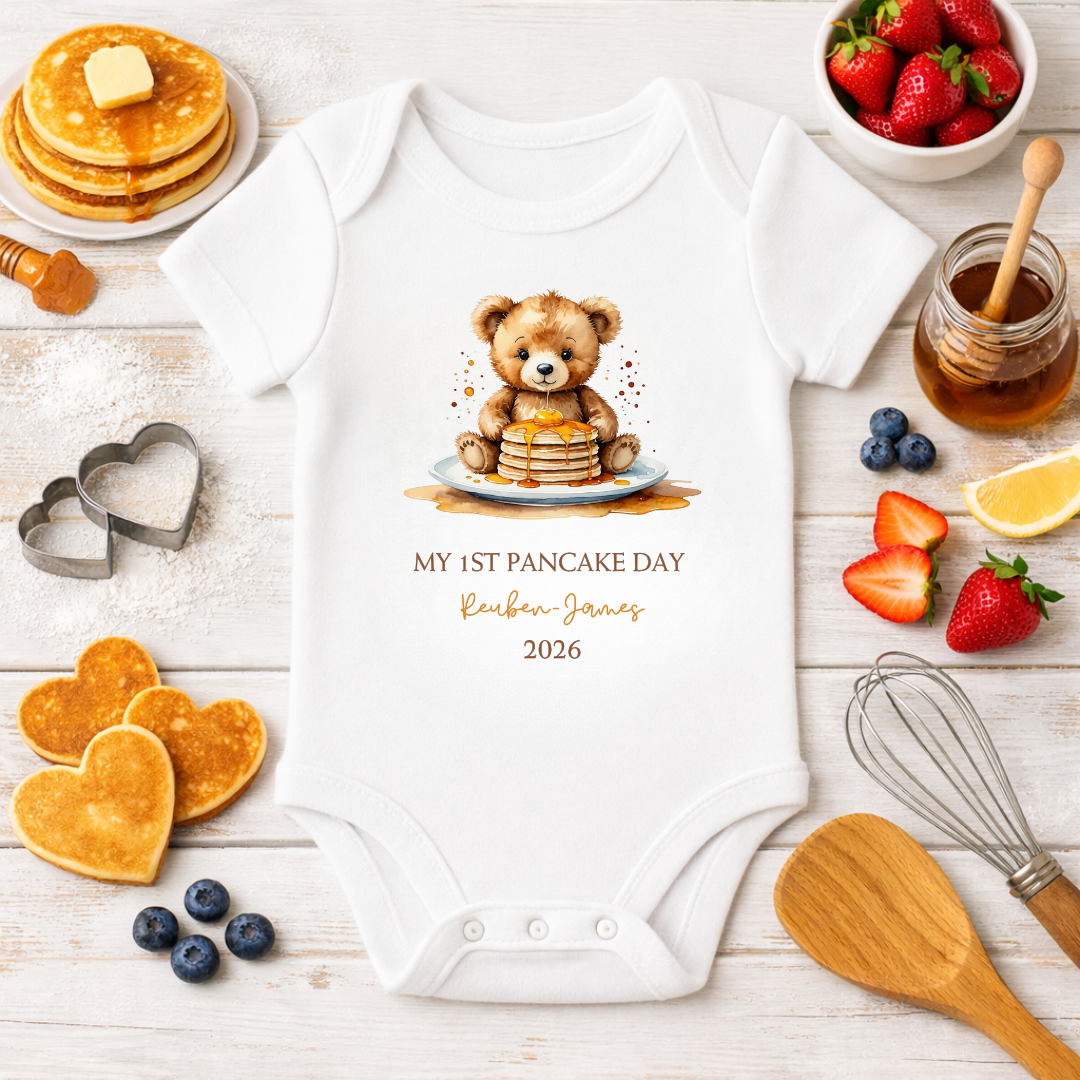 MY 1ST PANCAKE DAY VEST