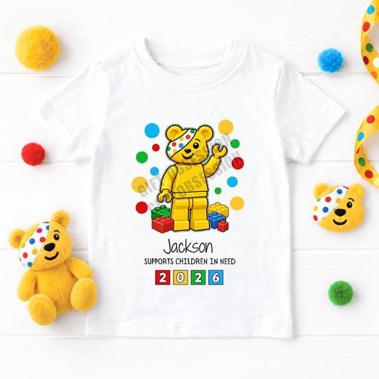 LEGO CHILDREN IN NEED T-SHIRT