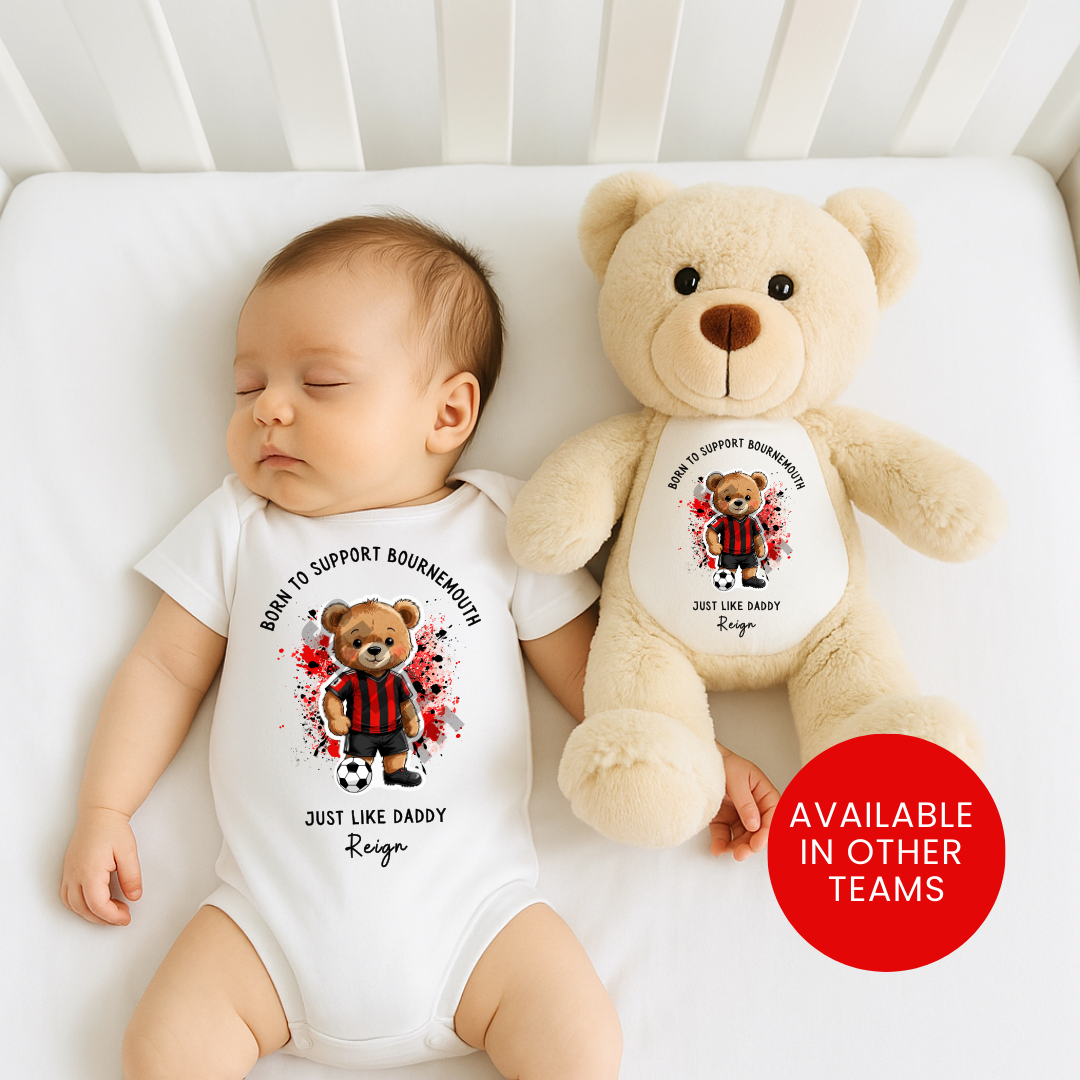 BABY BOURNEMOUTH FOOTBALL SET
