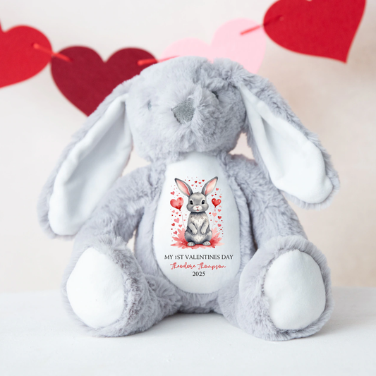 BABY'S 1ST VALENTINES BUNNY
