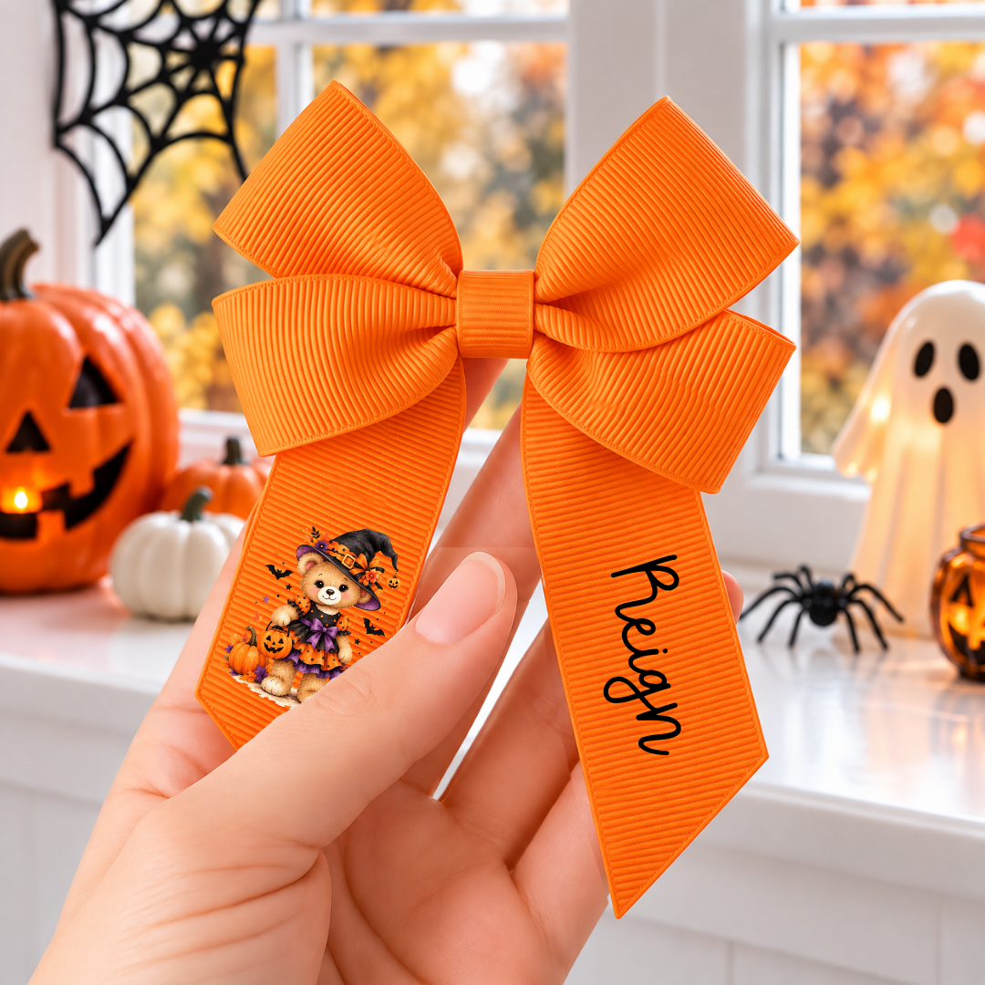 HALLOWEEN HAIR BOW