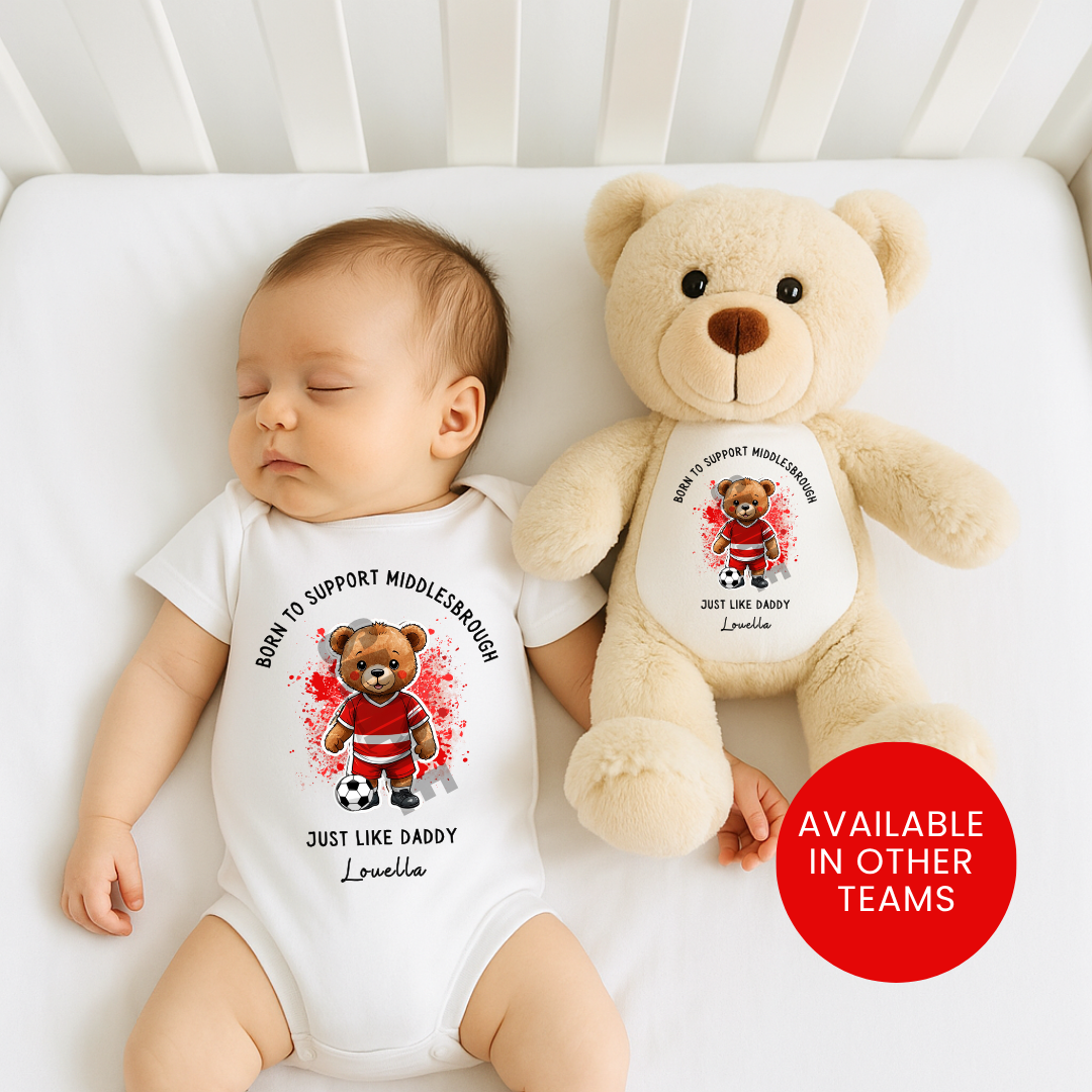 BABY MIDDLESBROUGH FOOTBALL SET