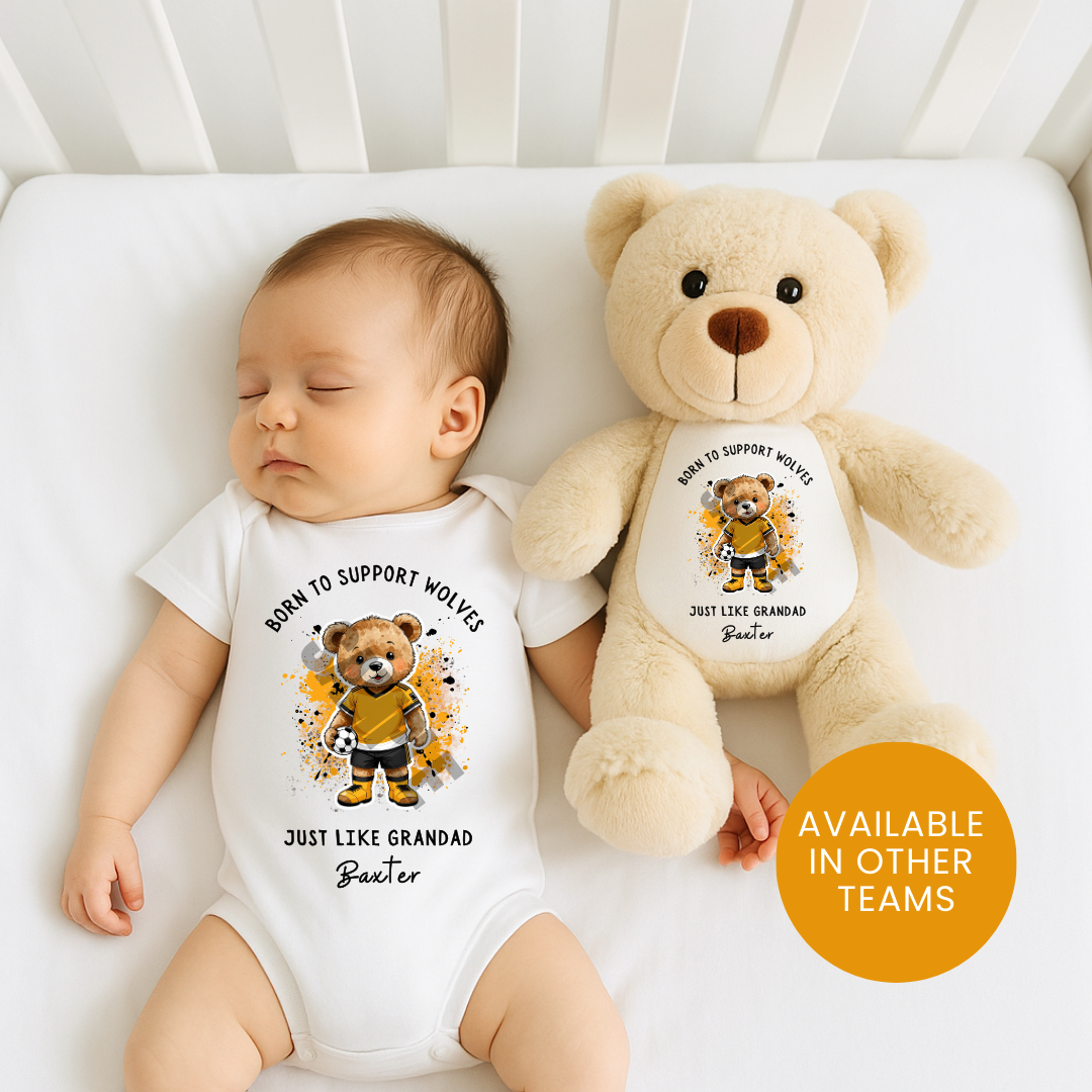 BABY WOLVES FOOTBALL SET