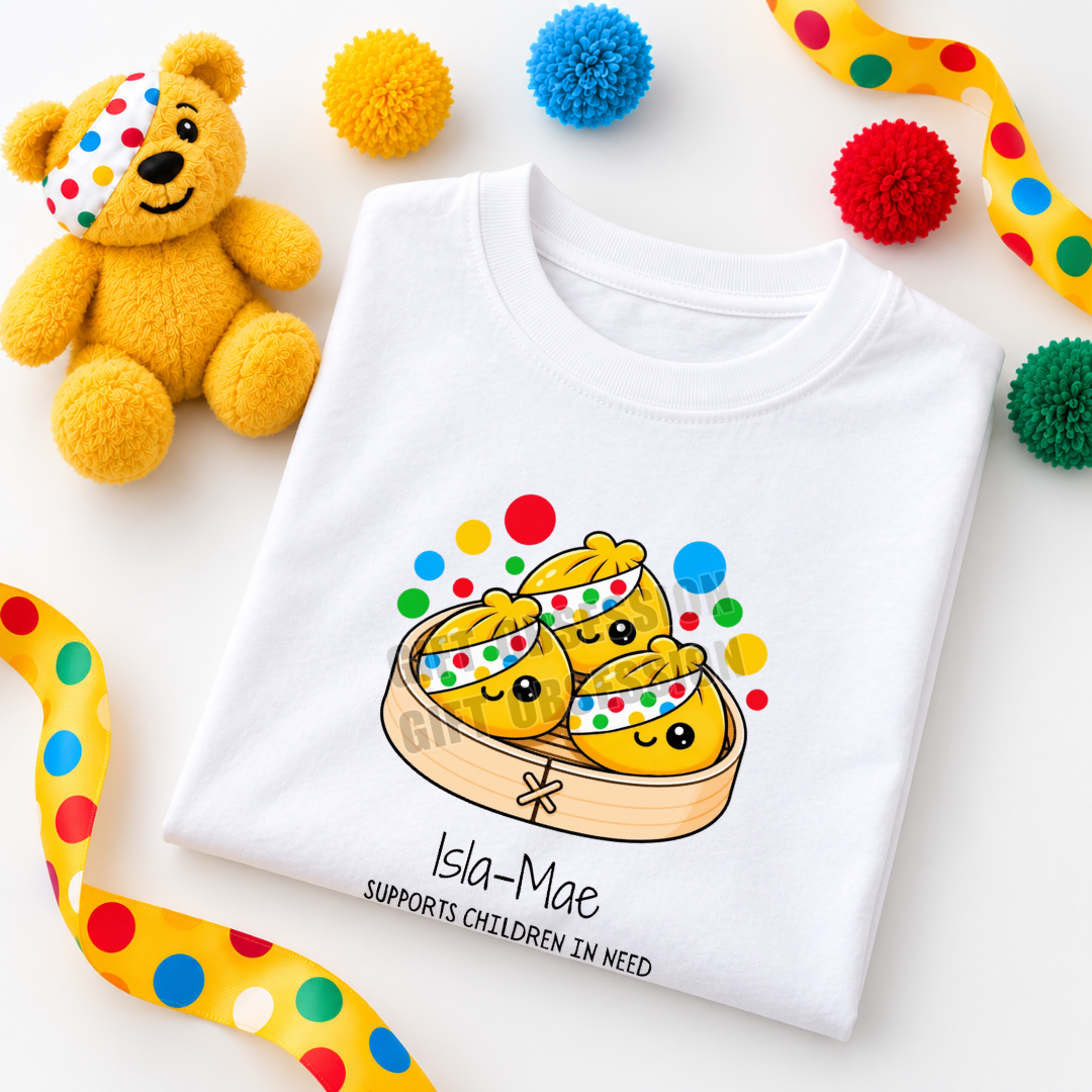 DUMPLING CHILDREN IN NEED T-SHIRT