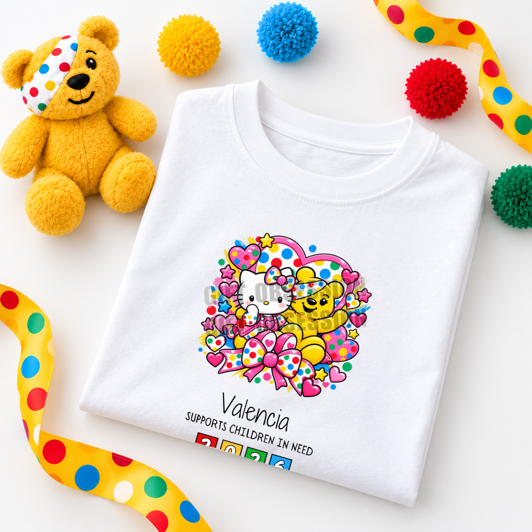 HELLO KITTY CHILDREN IN NEED T-SHIRT