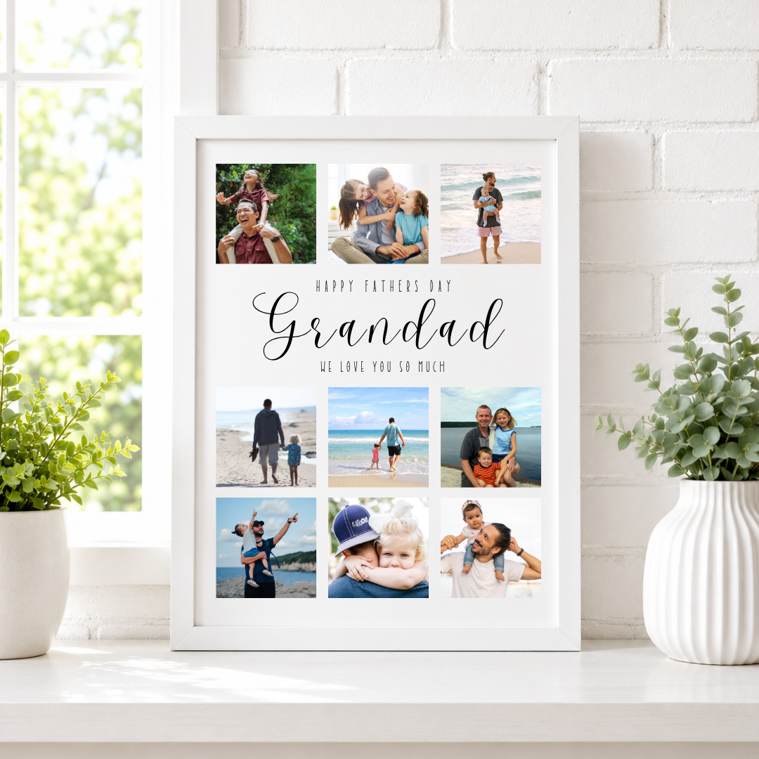 FATHERS DAY PRINT & FRAME