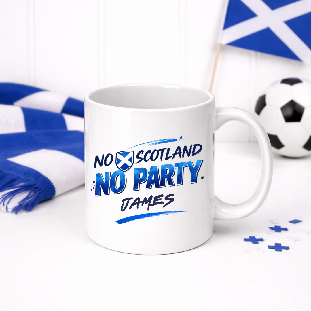 PERSONALISED SCOTLAND MUG