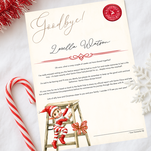 ELF GOODBYE LETTER