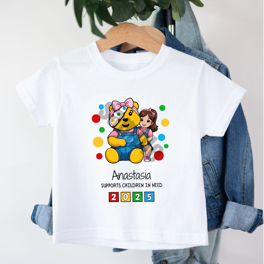 MS RACHEL CHILDREN IN NEED T-SHIRT