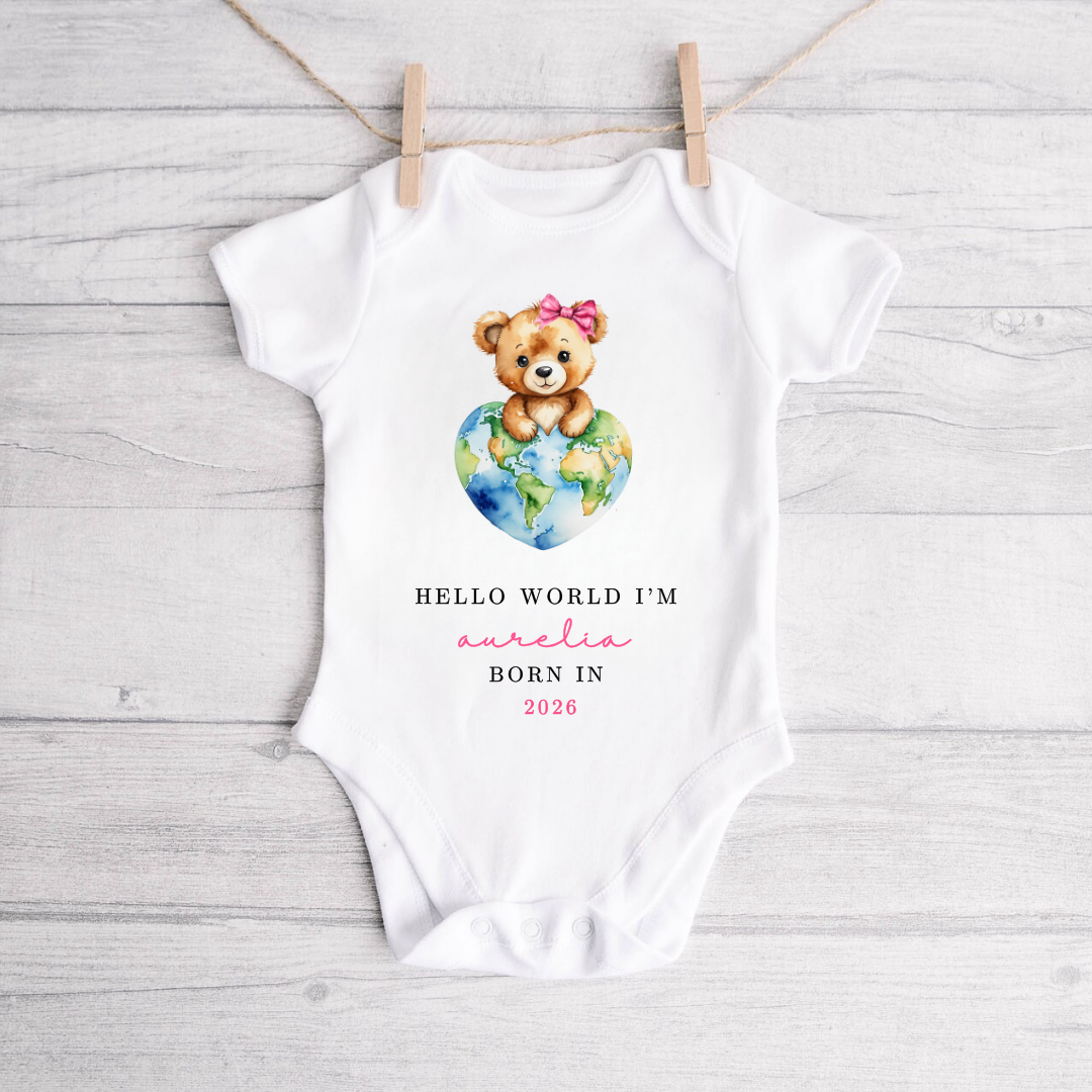 HELLO WORLD PINK VEST