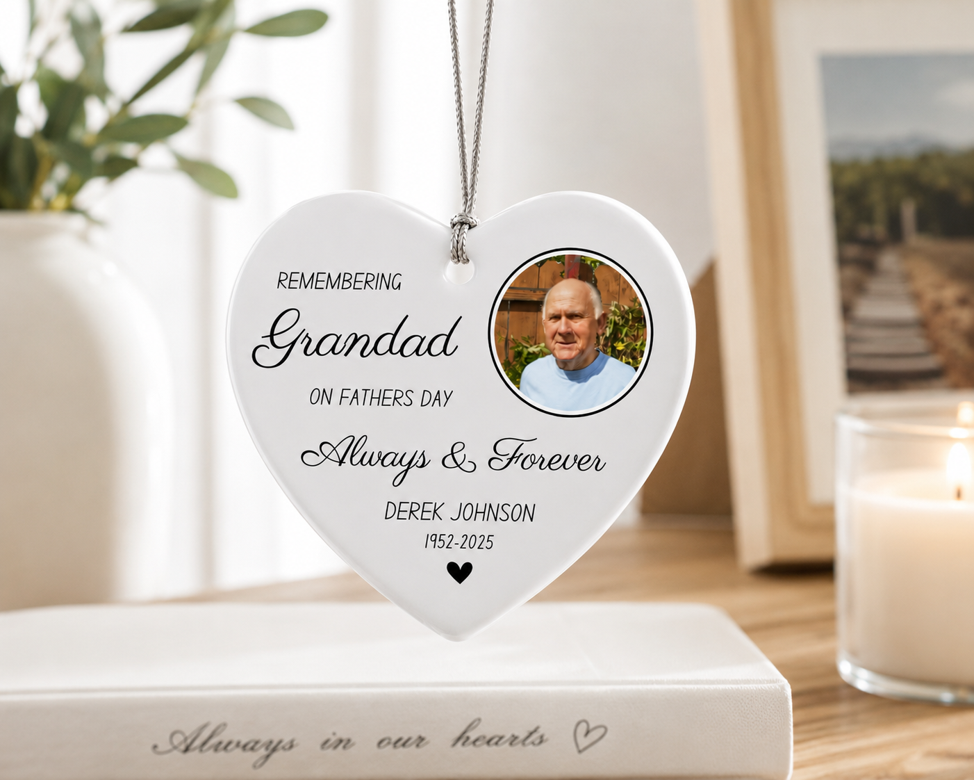FATHERS DAY MEMORIAL HEART
