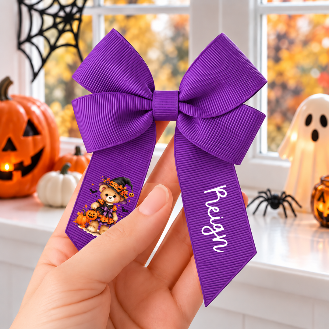 HALLOWEEN HAIR BOW
