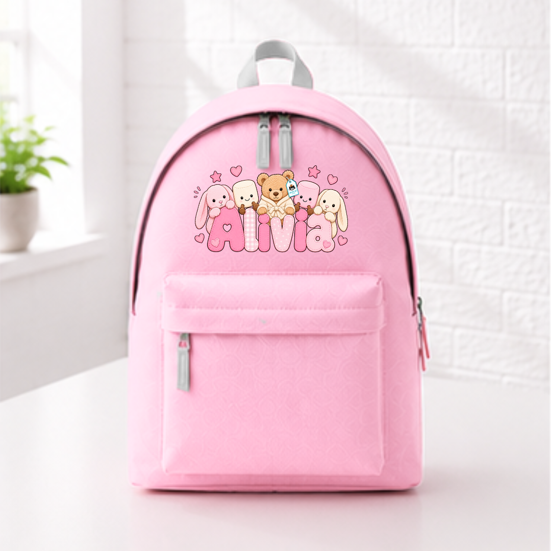 PINK JELLYCAT SCHOOL SET