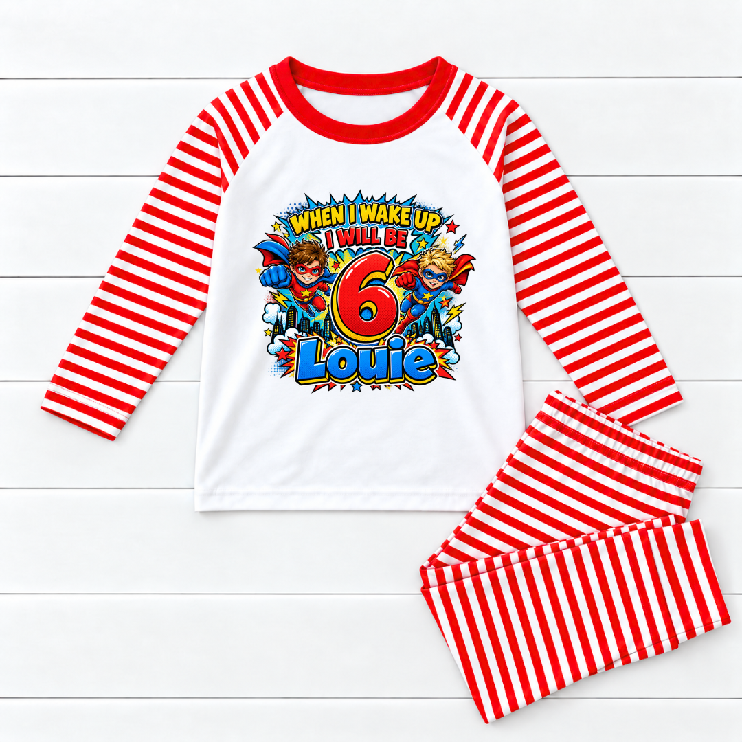 SUPERHERO PYJAMAS