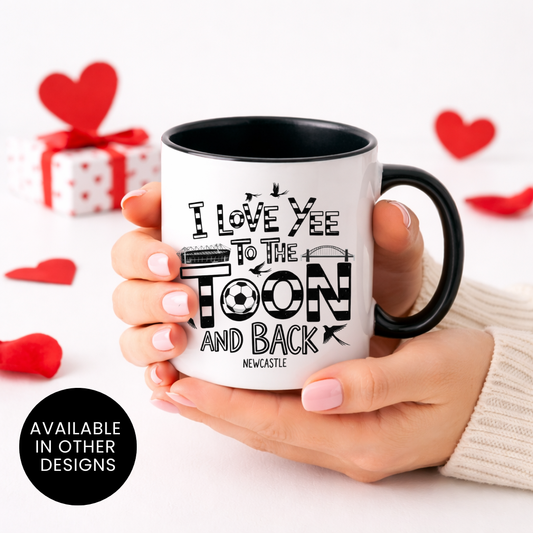 TO THE TOON & BACK MUG