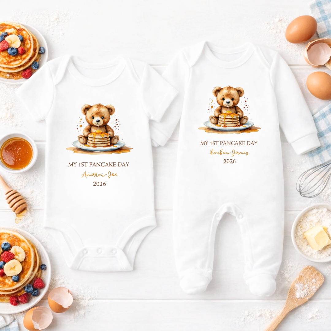 MY 1ST PANCAKE DAY VEST