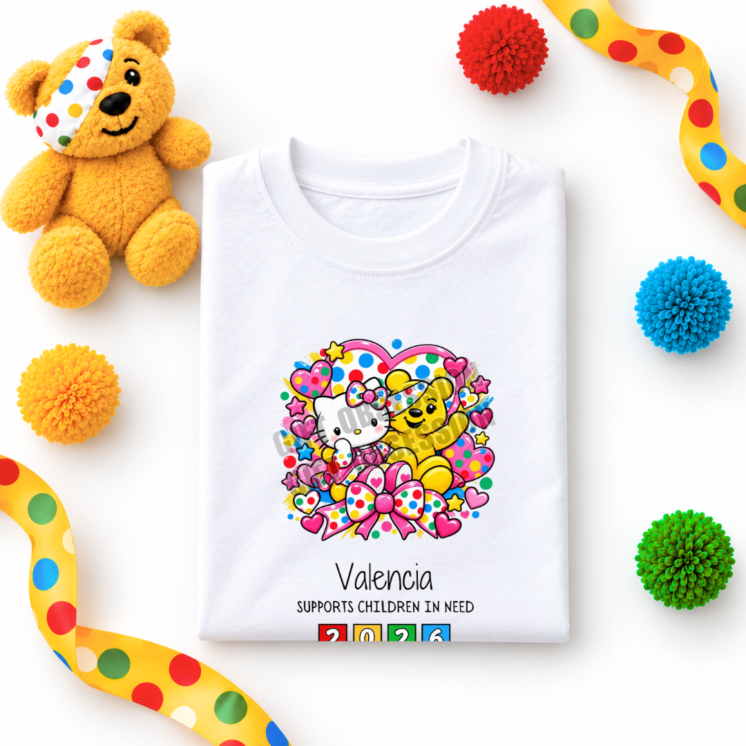 HELLO KITTY CHILDREN IN NEED T-SHIRT