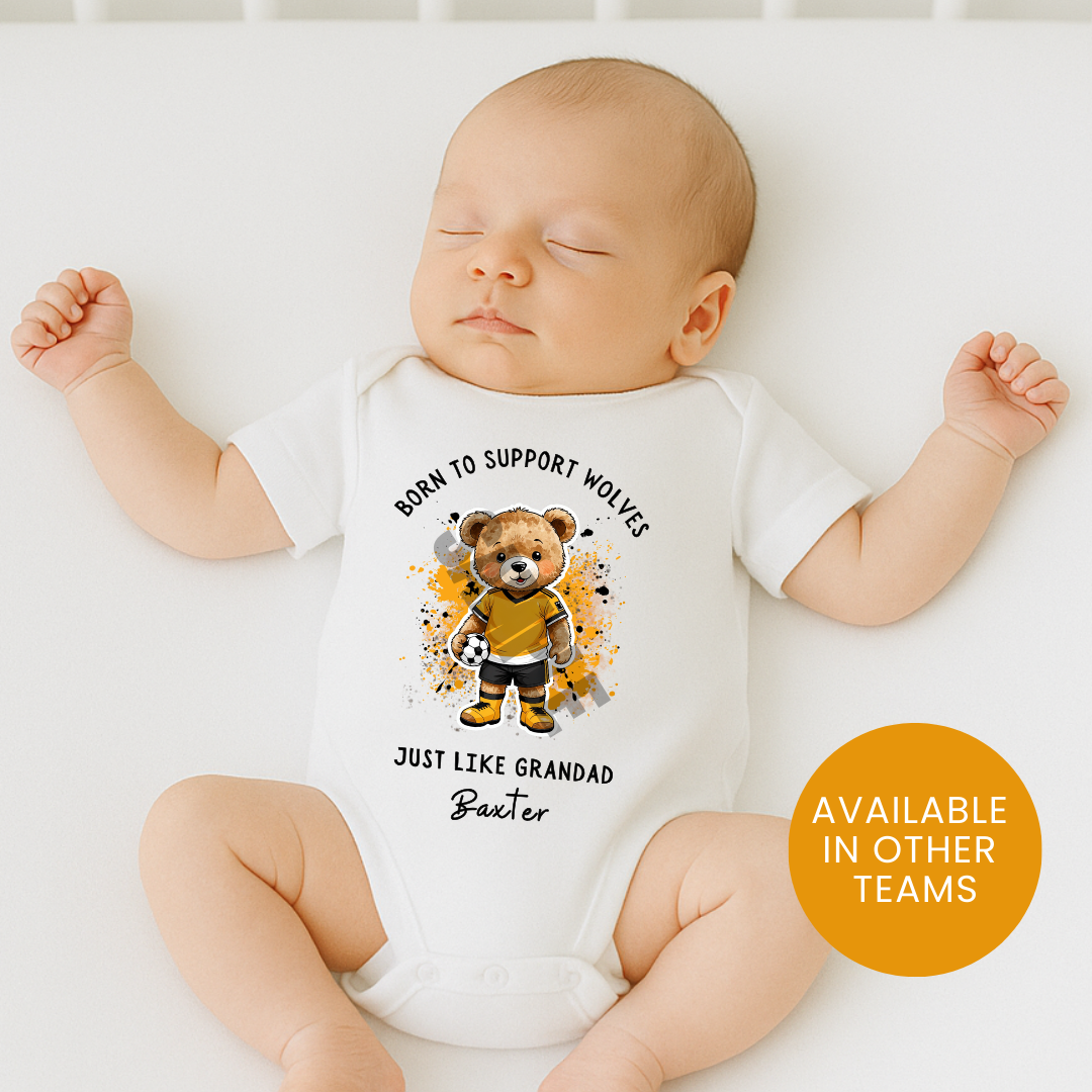 BABY WOLVES FOOTBALL SET