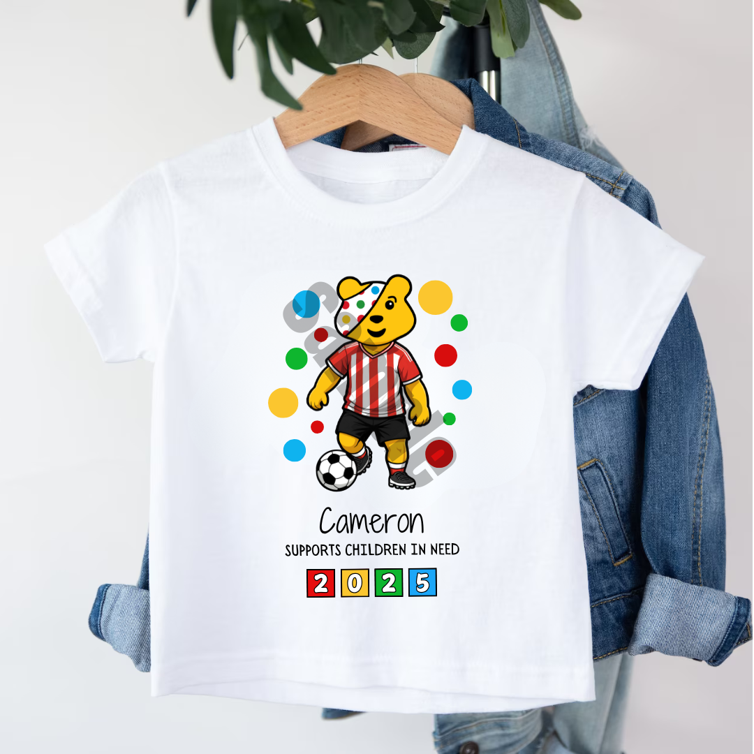SUNDERLAND CHILDREN IN NEED T-SHIRT