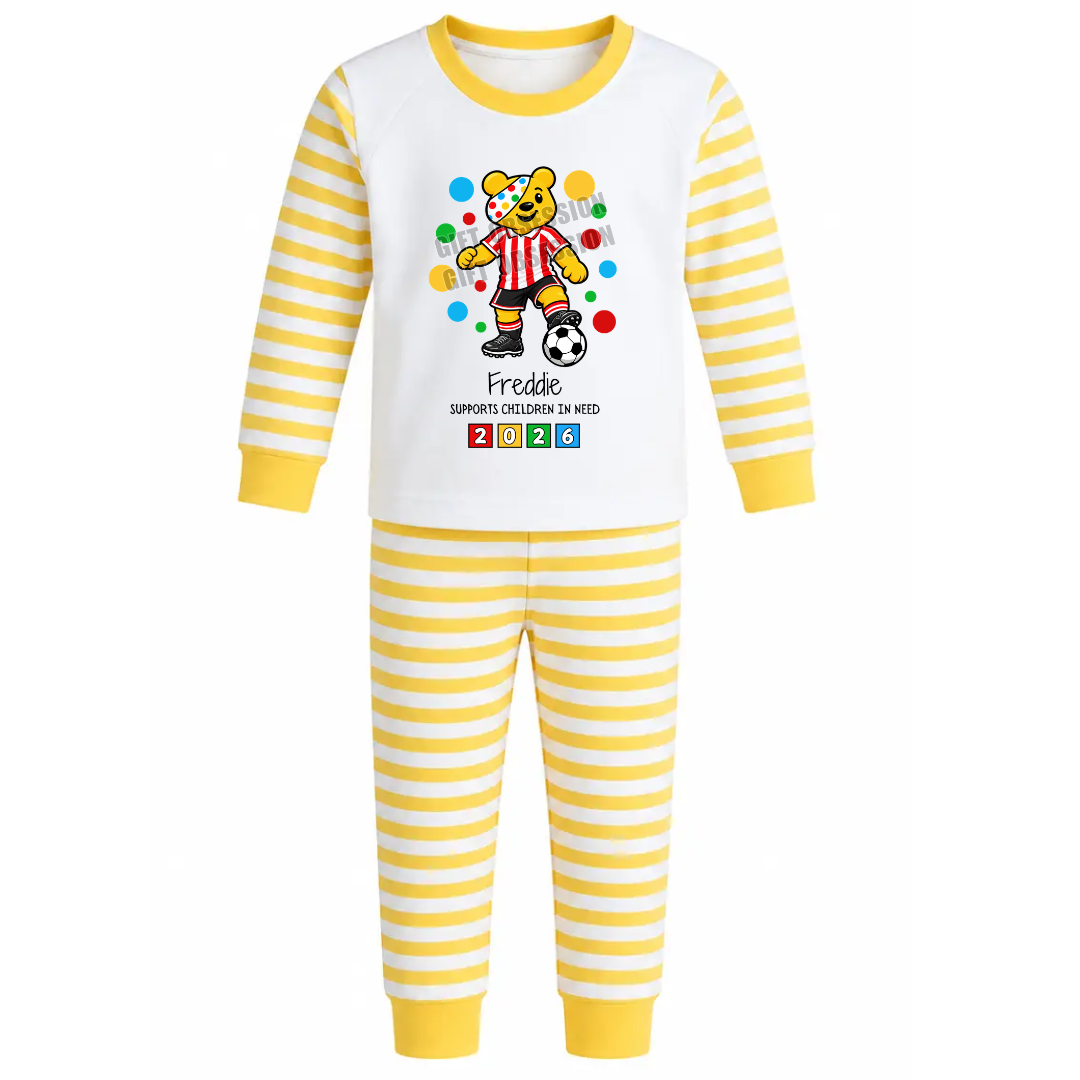 SAFC CHILDREN IN NEED PYJAMAS