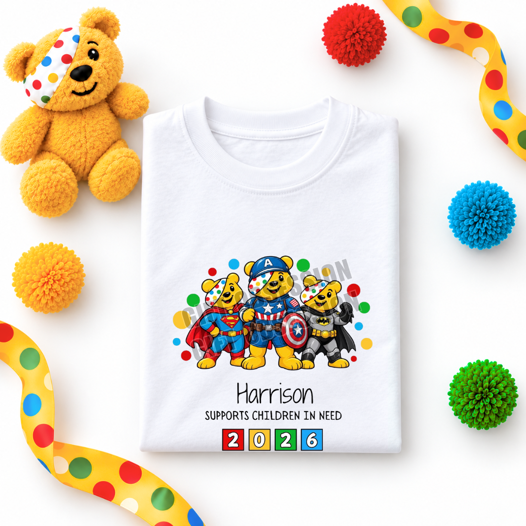 MARVEL CHILDREN IN NEED T-SHIRT