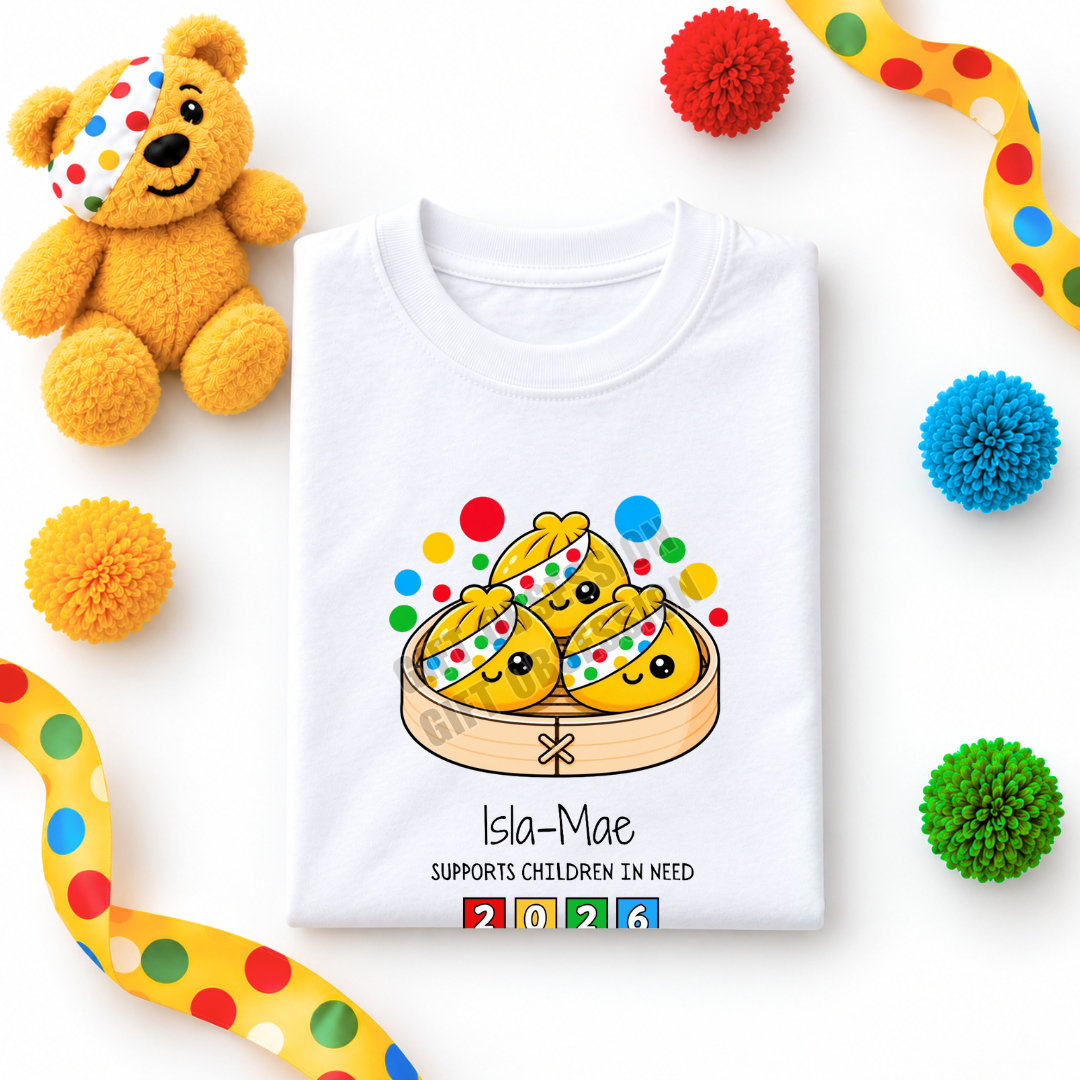DUMPLING CHILDREN IN NEED T-SHIRT