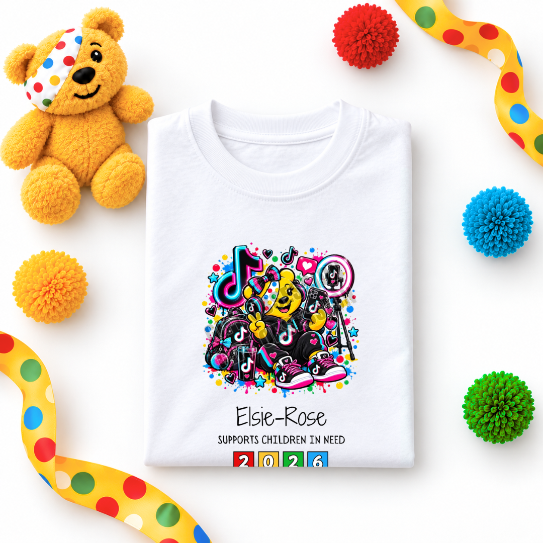 TIKTOK CHILDREN IN NEED T-SHIRT