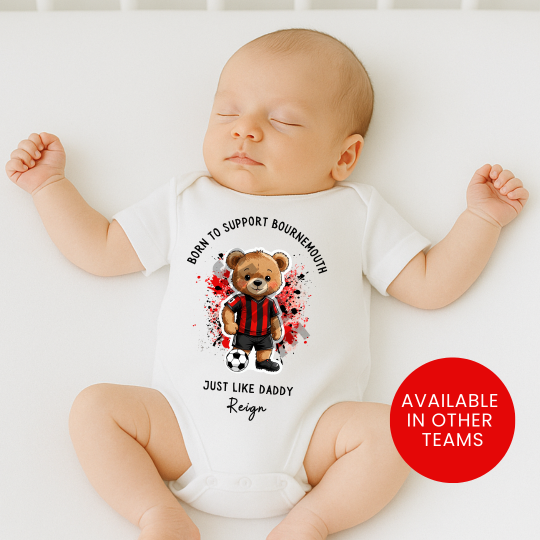 BABY BOURNEMOUTH FOOTBALL SET