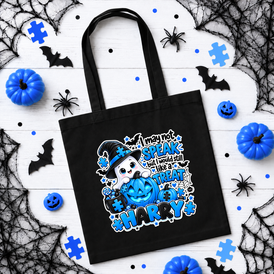 BLUE AUTISM TOTE BAGS