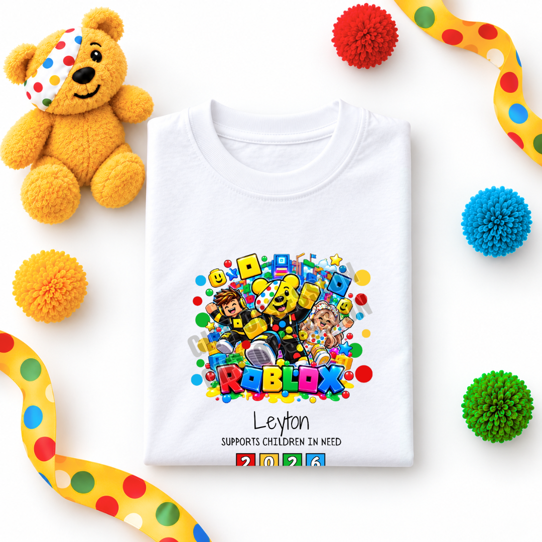 ROBLOX CHILDREN IN NEED T-SHIRT