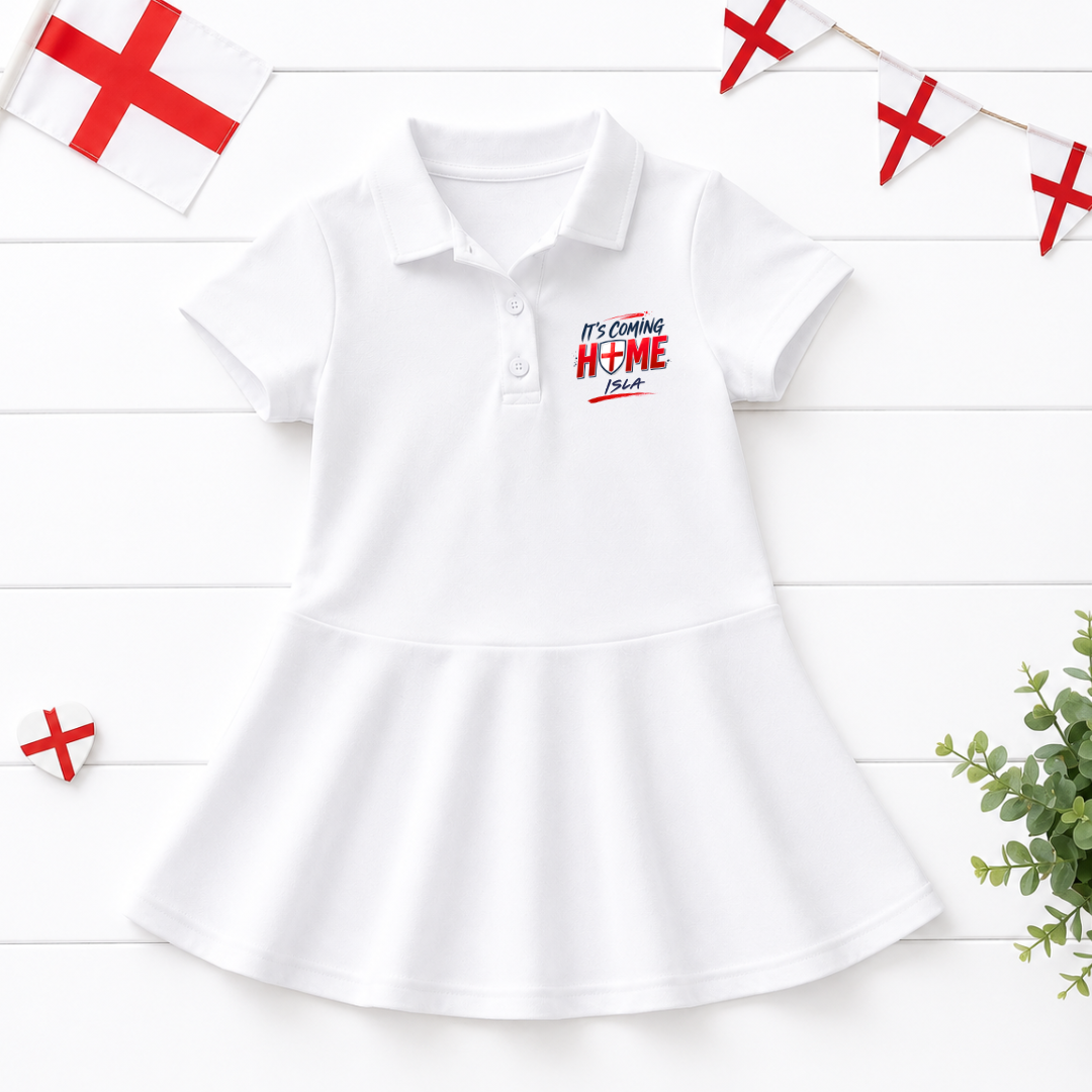 ENGLAND POLO DRESS