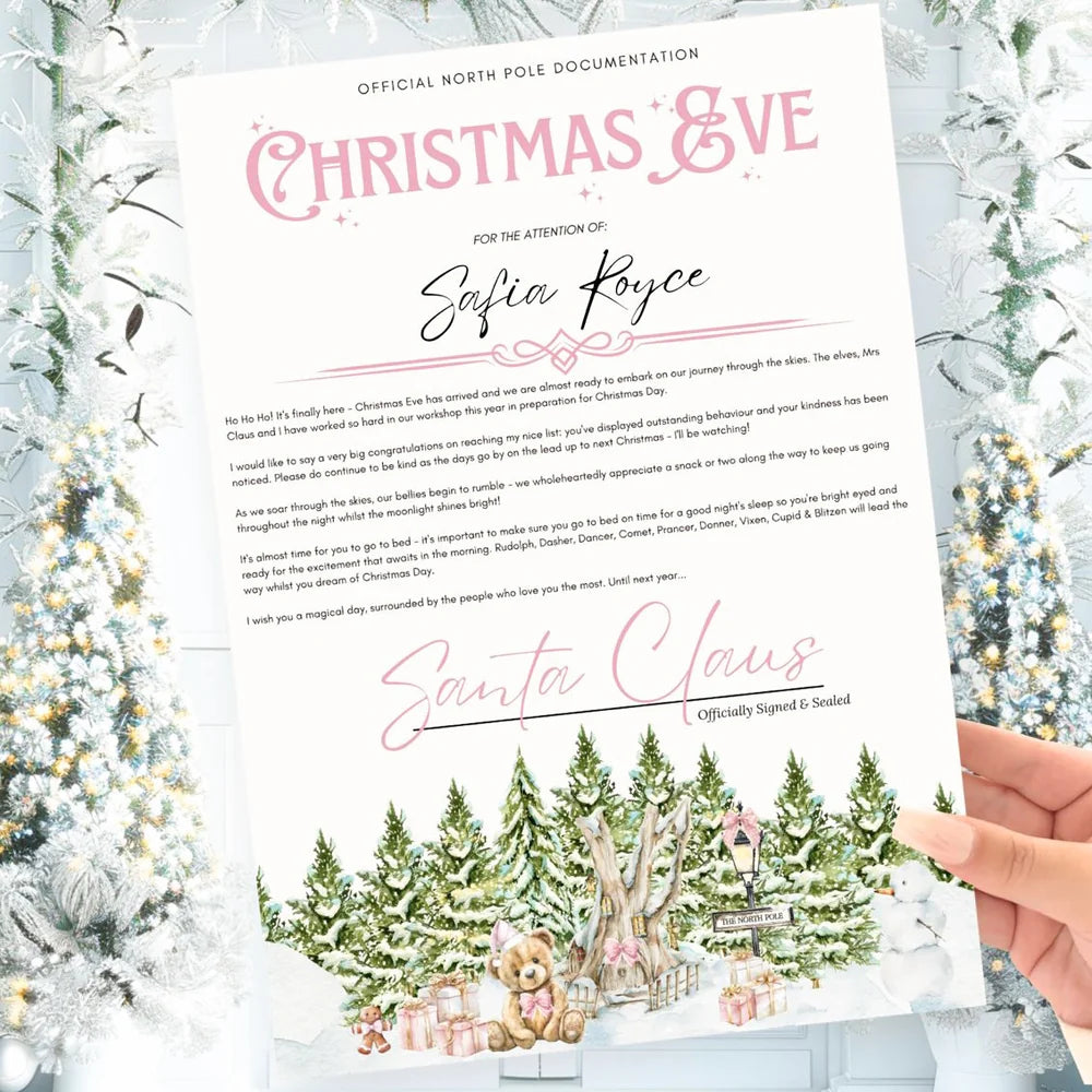 CHRISTMAS EVE LETTER