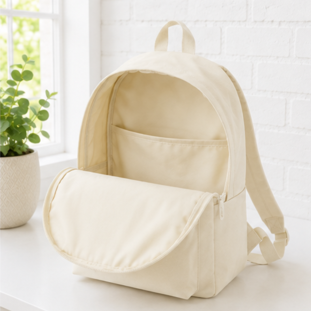 BEIGE JELLYCAT BACKPACK