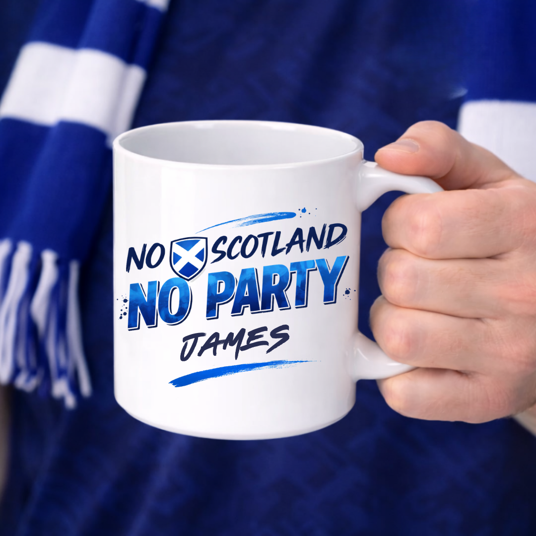 PERSONALISED SCOTLAND MUG
