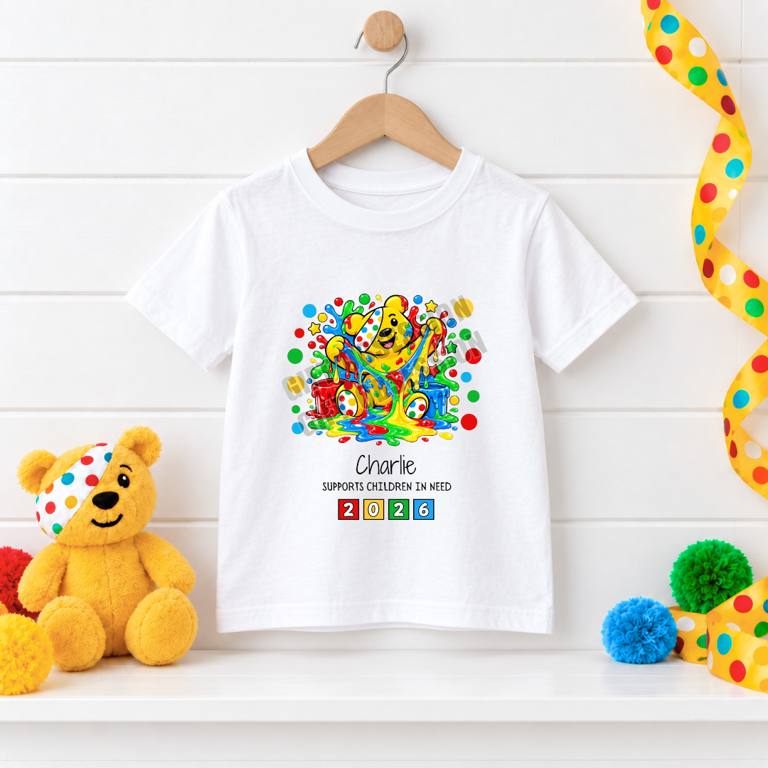 SLIME CHILDREN IN NEED T-SHIRT