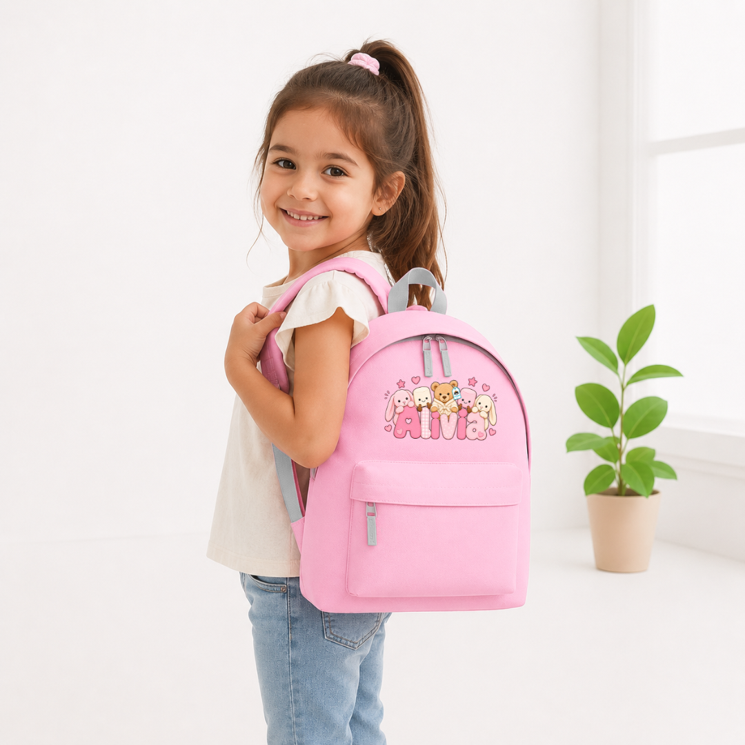 PINK JELLYCAT SCHOOL SET