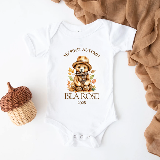 1ST AUTUMN BABY VEST