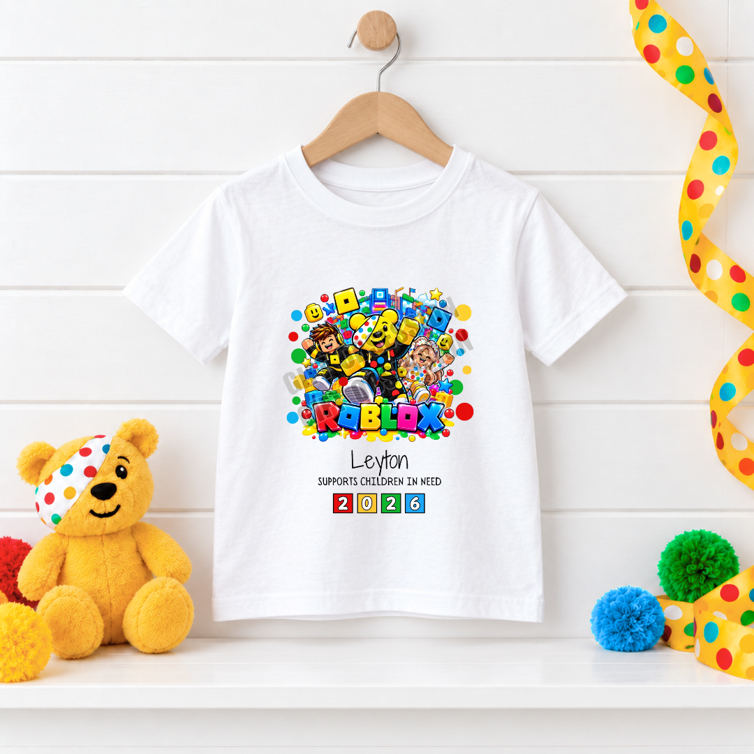 ROBLOX CHILDREN IN NEED T-SHIRT