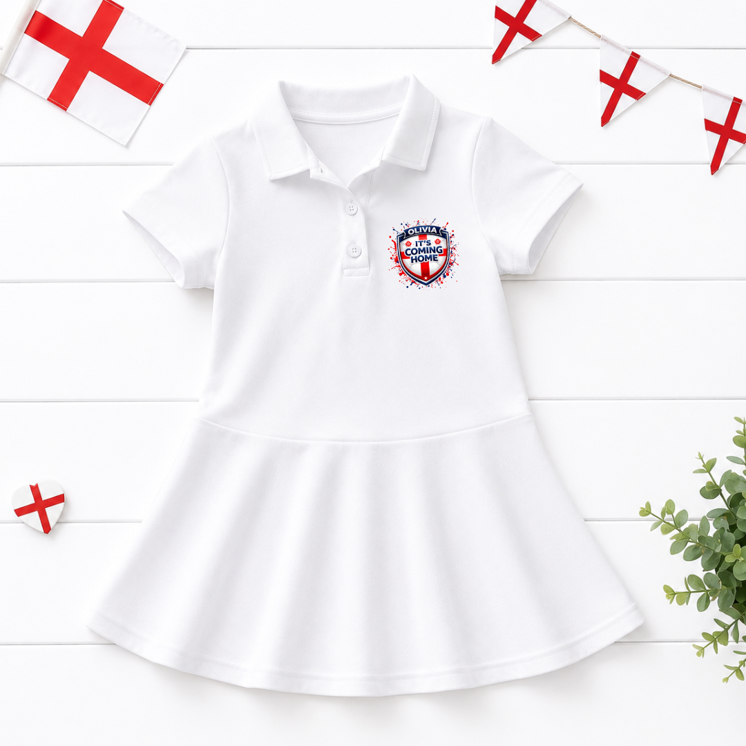 ENGLAND POLO DRESS