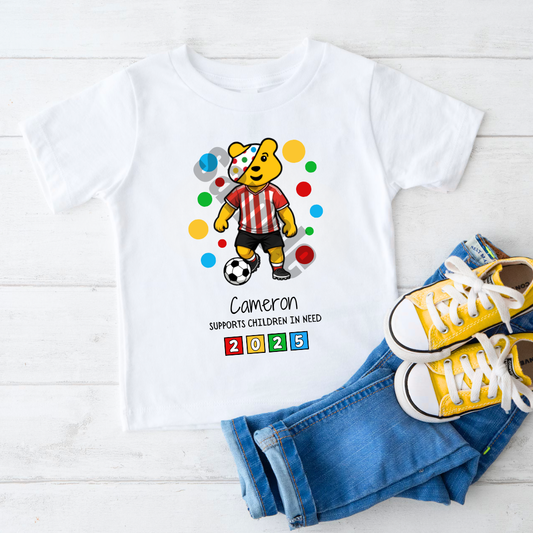 SUNDERLAND CHILDREN IN NEED T-SHIRT