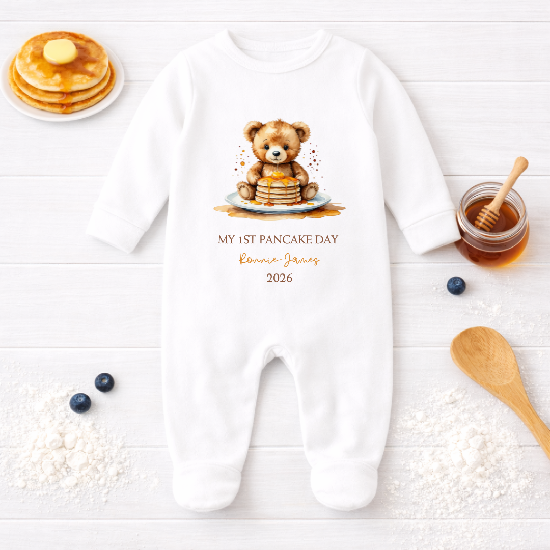 MY 1ST PANCAKE DAY VEST