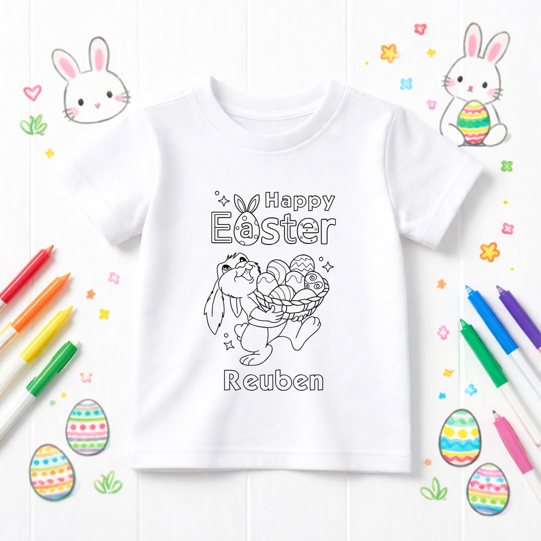 EASTER COLOURING T-SHIRT