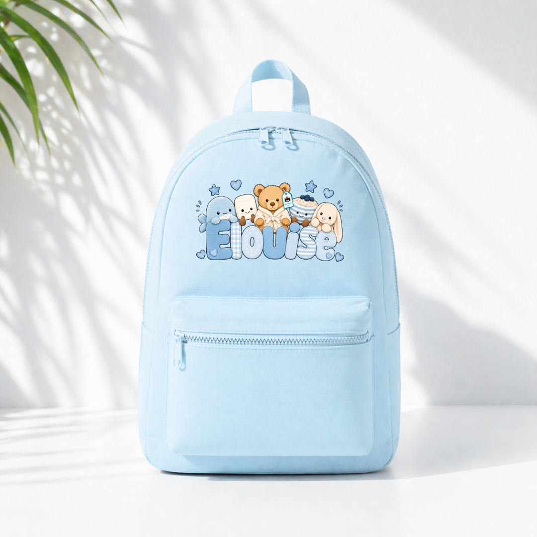 BLUE JELLYCAT BACKPACK